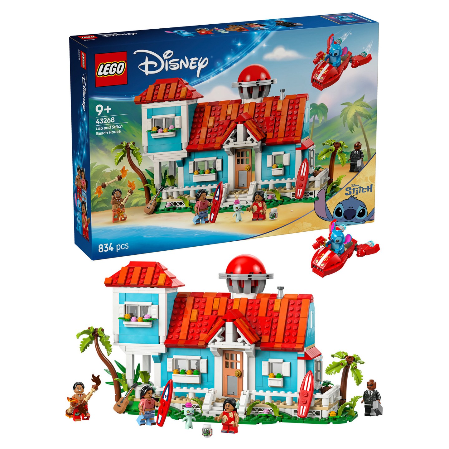 LEGO Disney Classic Das Strandhaus aus „Lilo und Stitch“ 43268 — Buy in Cyprus with Fast Delivery