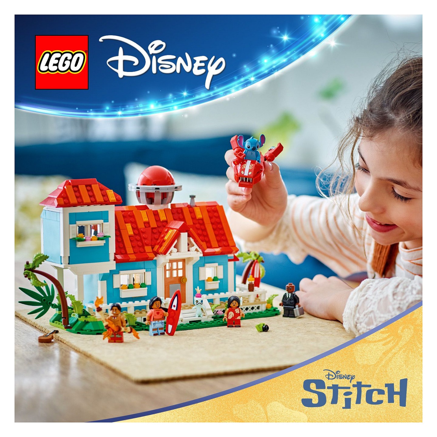 LEGO Disney Classic Das Strandhaus aus „Lilo und Stitch“ 43268 — Buy in Cyprus with Fast Delivery