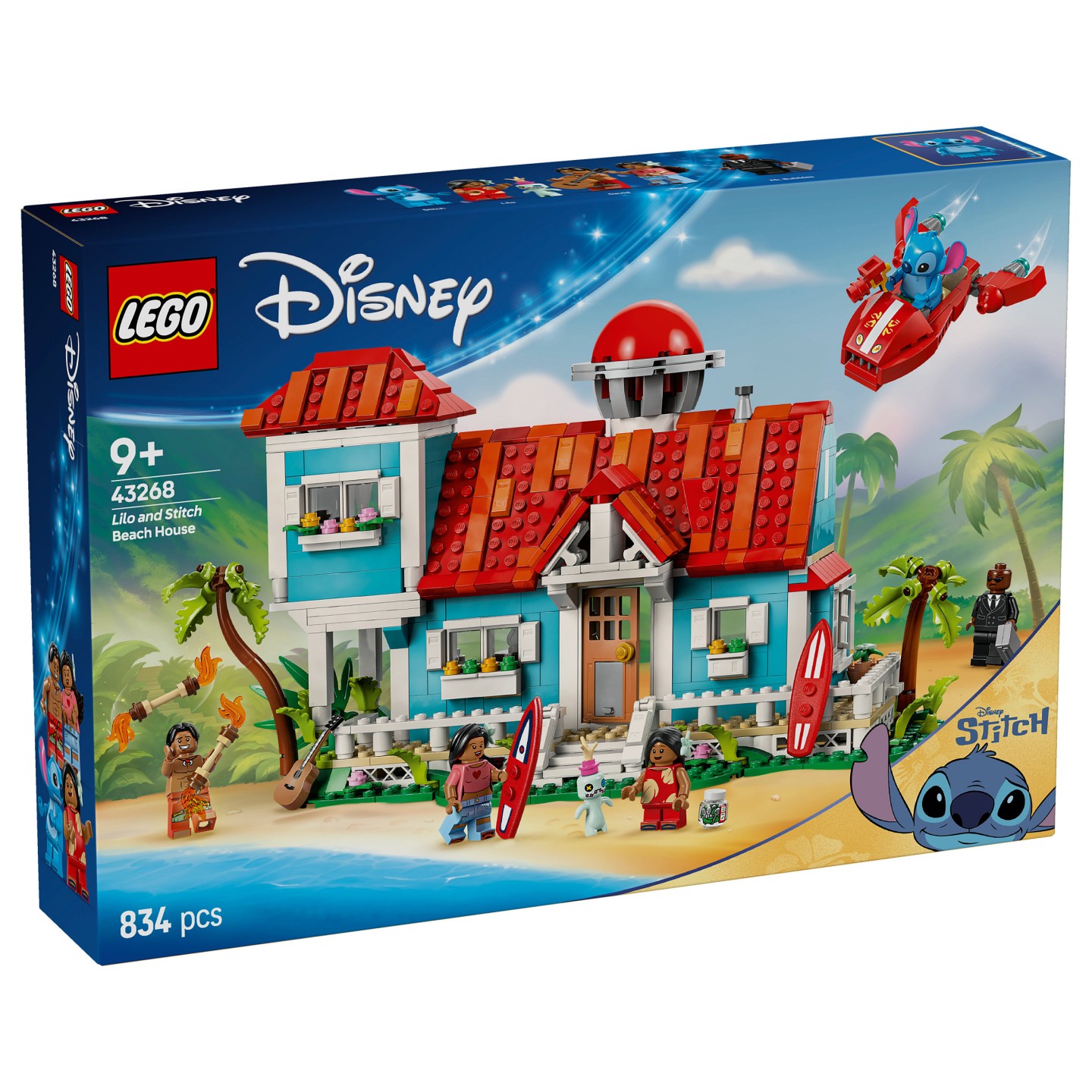 LEGO Disney Classic Das Strandhaus aus „Lilo und Stitch“ 43268 — Buy in Cyprus with Fast Delivery