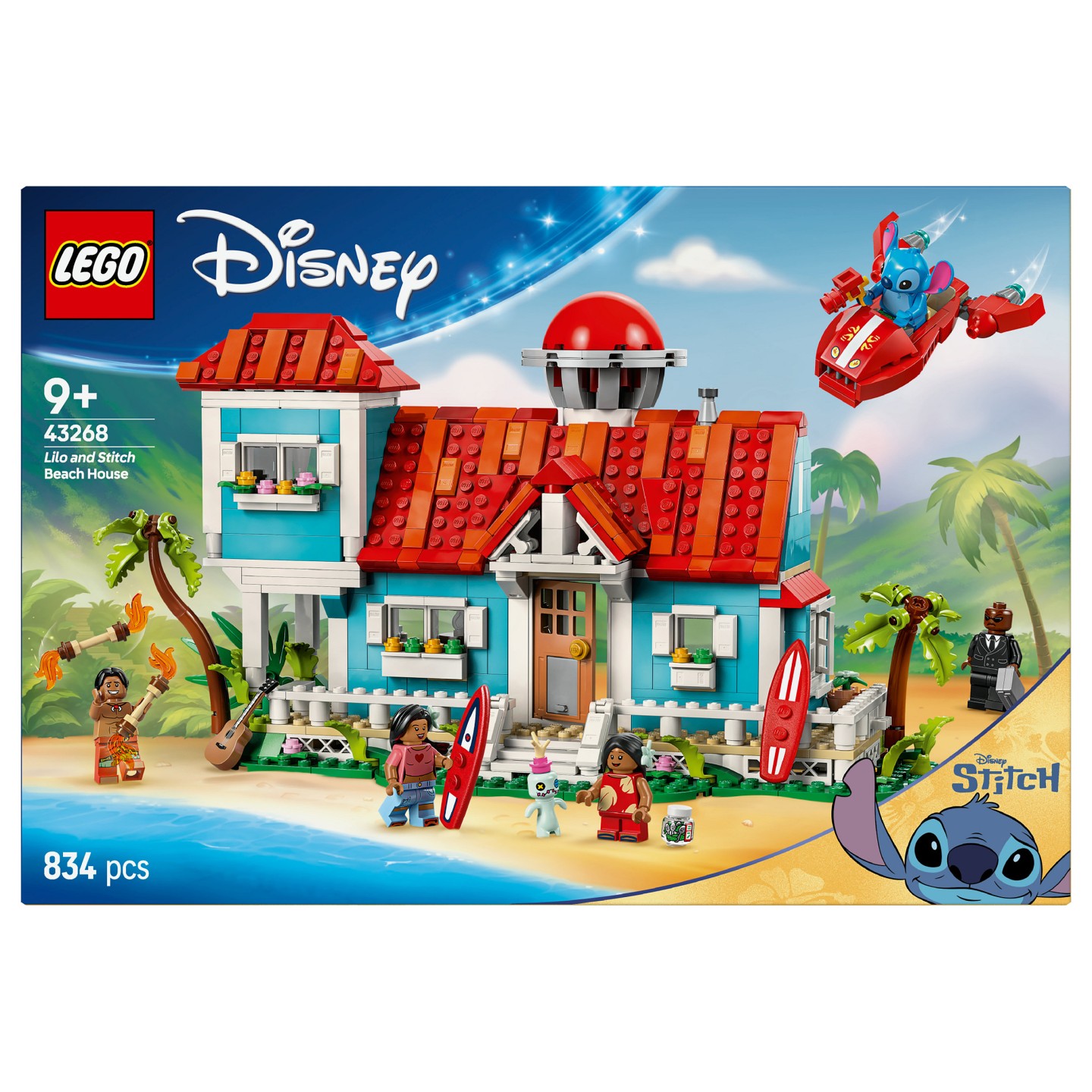 LEGO Disney Classic Das Strandhaus aus „Lilo und Stitch“ 43268 — Buy in Cyprus with Fast Delivery