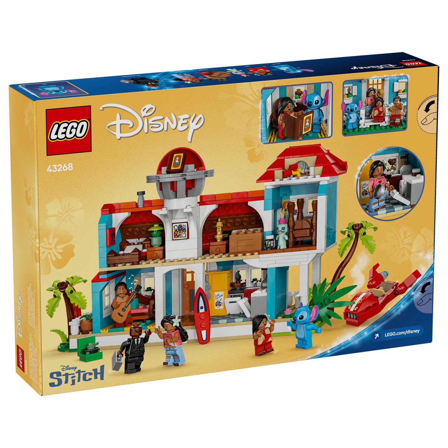 LEGO Disney Classic Das Strandhaus aus „Lilo und Stitch“ 43268 — Buy in Cyprus with Fast Delivery