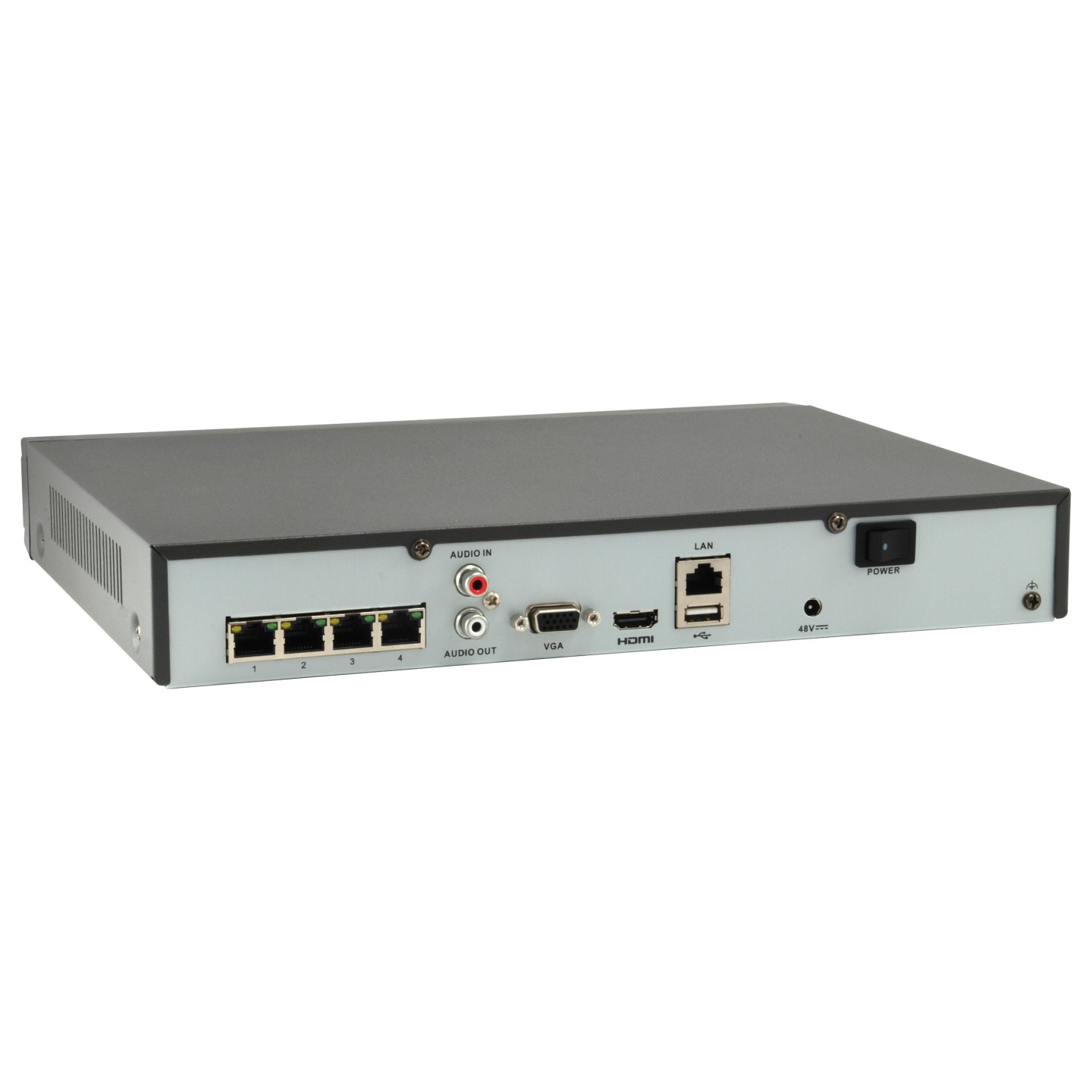 NVR-0504 4-Kanal Netzwerk Videorek. PoE H.265 264 — Buy in Cyprus with Fast Delivery