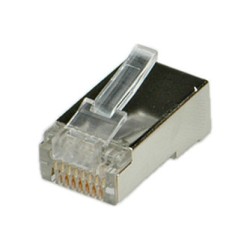 ROLINE Modular-Plug geschirmt Kat.5e Class D 10 Stck — Buy in Cyprus with Fast Delivery
