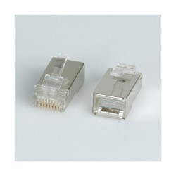 ROLINE Modular-Plug geschirmt Kat.5e Class D 10 Stck — Buy in Cyprus with Fast Delivery