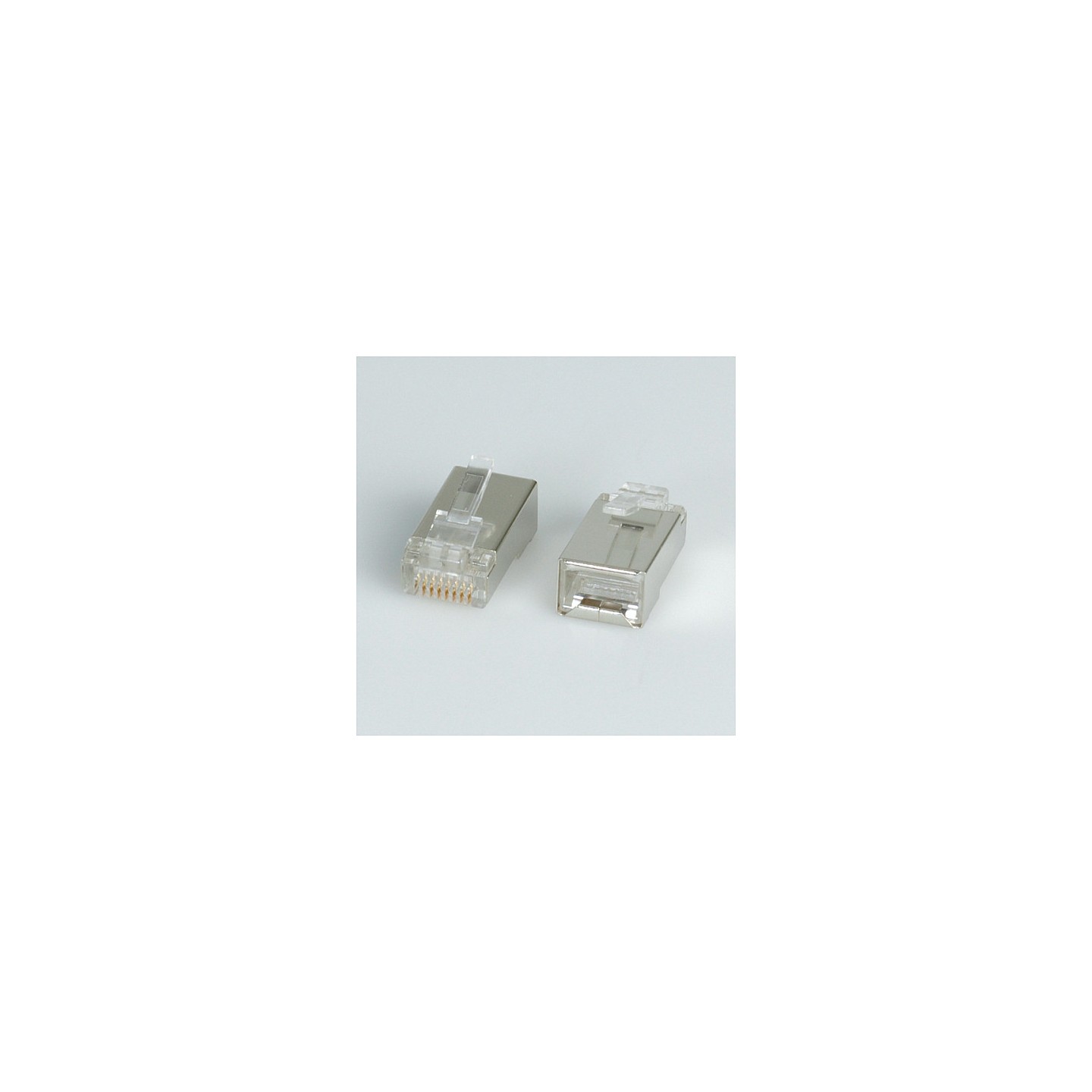 ROLINE Modular-Plug geschirmt Kat.5e Class D 10 Stck — Buy in Cyprus with Fast Delivery