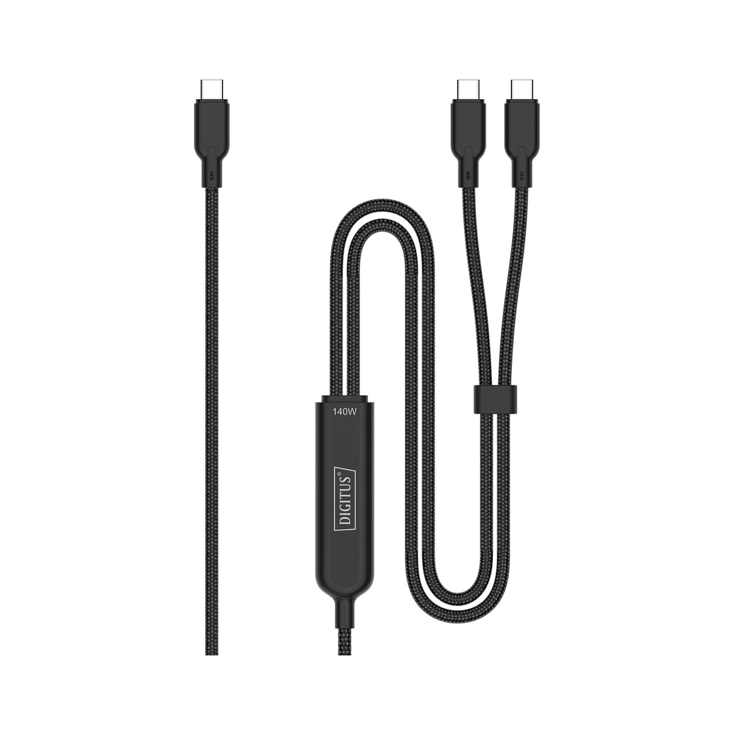 USB-C 2in1 Ladekabel. 140W. 1.8m — Buy in Cyprus with Fast Delivery