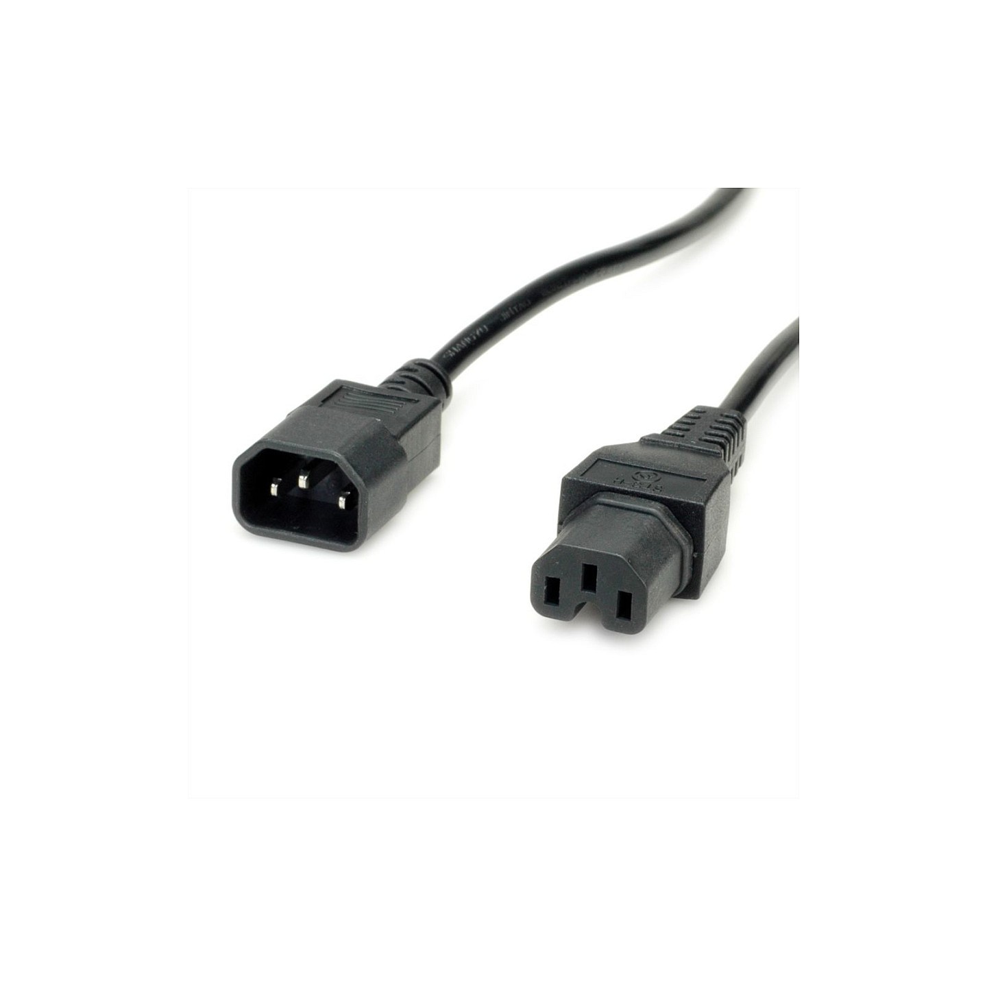 VALUE Netzkabel IEC320 C14 Stecker - C15 Buchse. H05RN-F. schwarz. 3 m — Buy in Cyprus with Fast Delivery