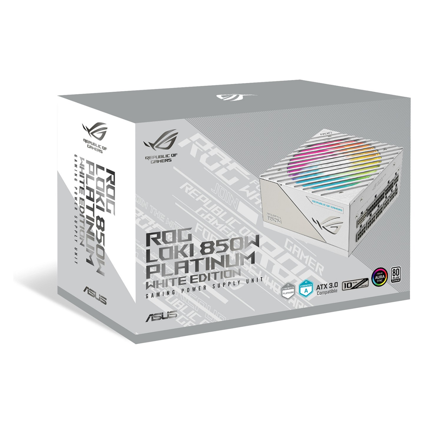 850W ASUS Netzteil ROG Loki SFX-L White 80+ Platinum — Buy in Cyprus with Fast Delivery