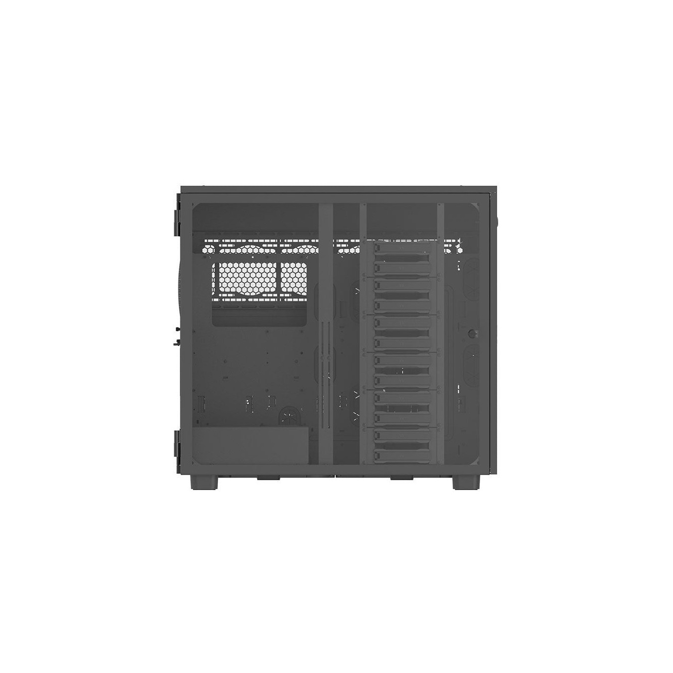 Thermaltake AX700 TG - Full Tower PC Case - Black, E-ATX/ATX/XL-ATX, Tempered Glass, USB-C — Buy in Cyprus with Fast Delivery