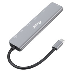 Equip Dock USB-C- to HDMI.3xUSB3.0.SD TF.100WPD 25cm si — Buy in Cyprus with Fast Delivery