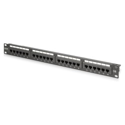 DIGITUS Patchpanel 1U 24-Port LSA Cat6 8P8C ungeschirmt — Buy in Cyprus with Fast Delivery