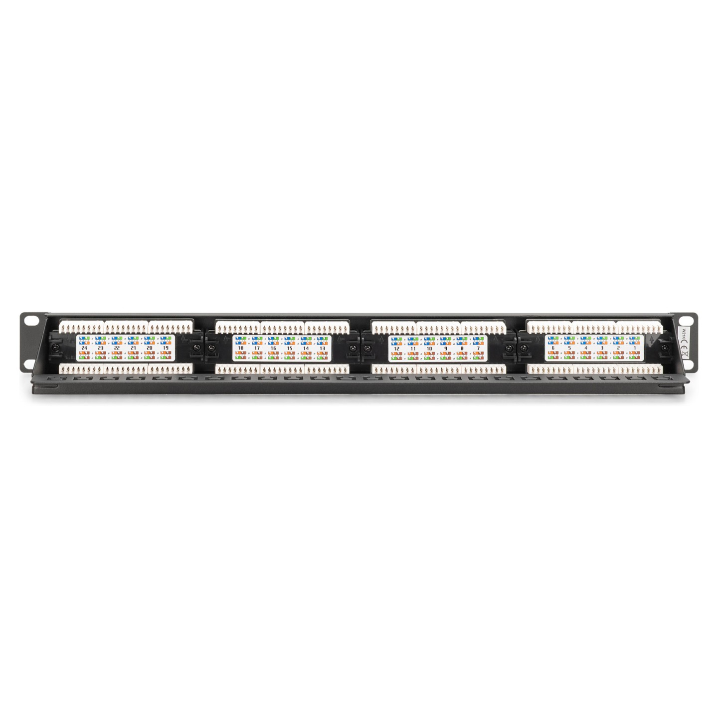 DIGITUS Patchpanel 1U 24-Port LSA Cat6 8P8C ungeschirmt — Buy in Cyprus with Fast Delivery