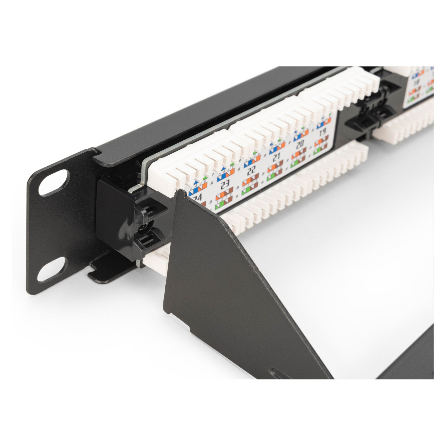 DIGITUS Patchpanel 1U 24-Port LSA Cat6 8P8C ungeschirmt — Buy in Cyprus with Fast Delivery