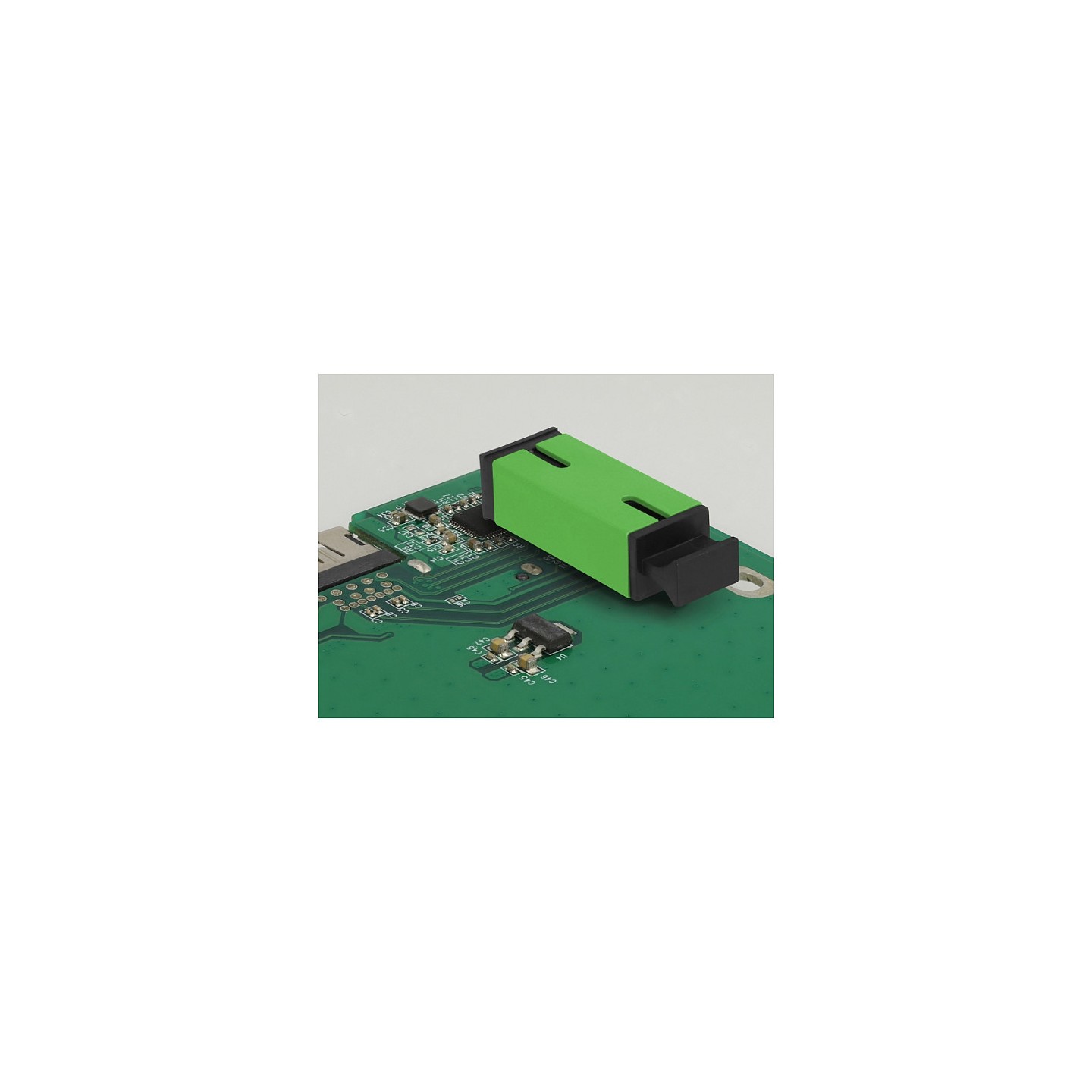 LWL Kupplung für PCB SC Simplex Buchse zu SC Simplex Buchse Singlemode grün — Buy in Cyprus with Fast Delivery