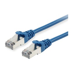 Equip Patchkabel Cat6A S FTP 2xRJ45 2.00m blau LSZH Polybeutel — Buy in Cyprus with Fast Delivery