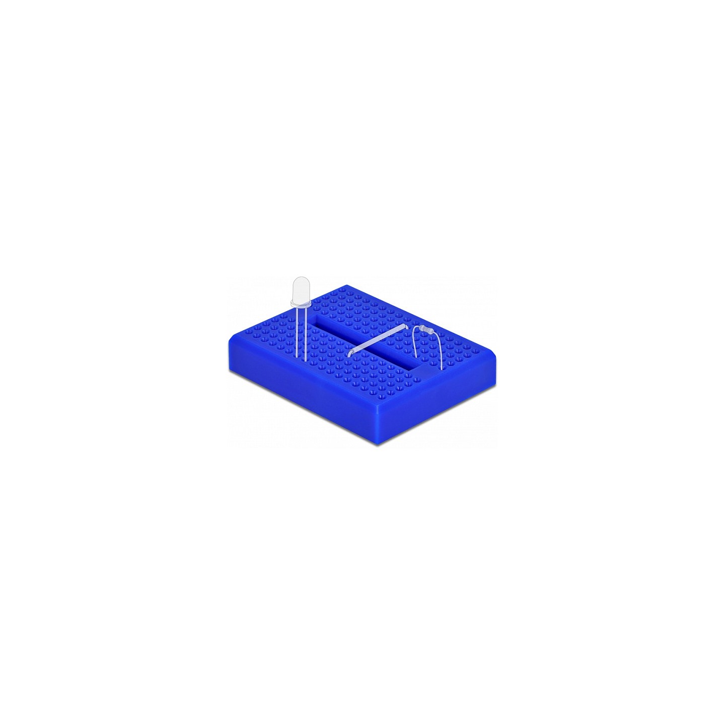 Experimentier-Mini Steckbrett 170 Kontakte blau — Buy in Cyprus with Fast Delivery