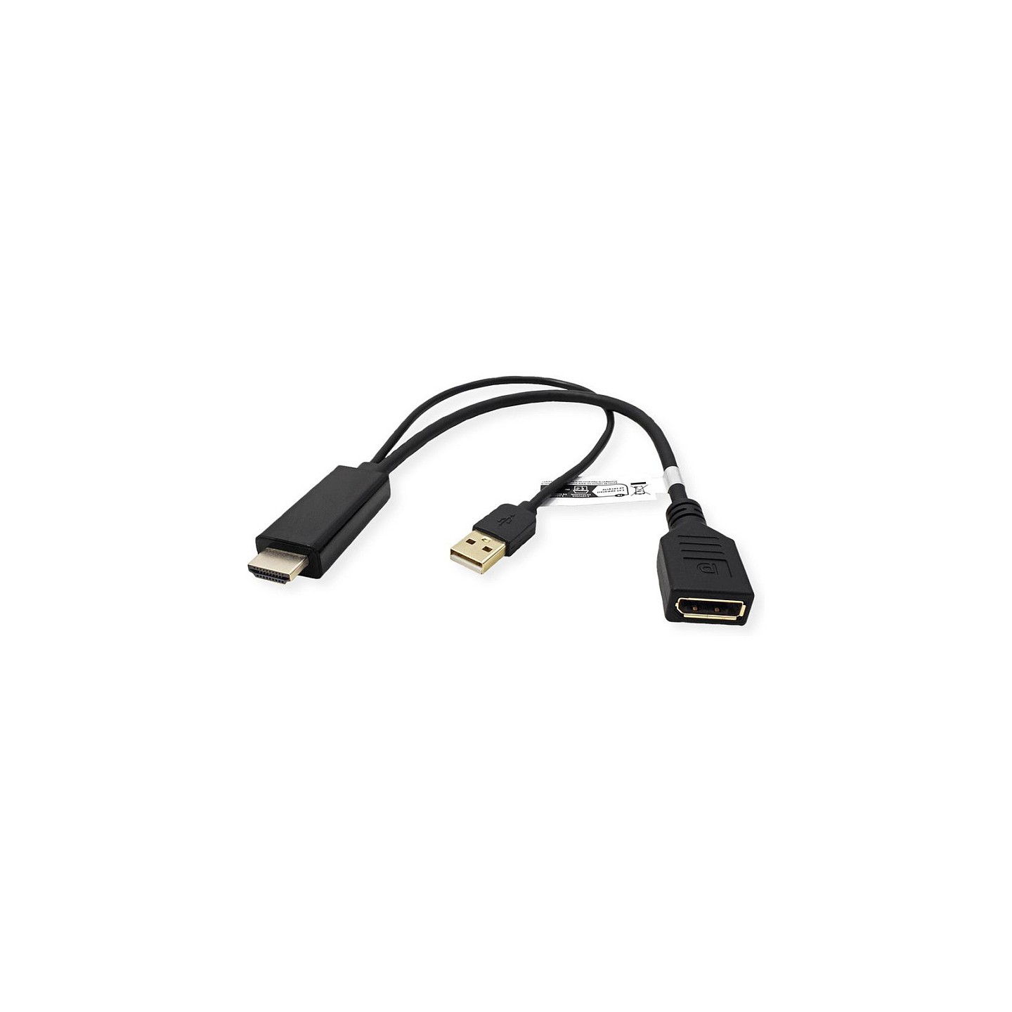 VALUE 4K HDMI-DisplayPort Adapter. v1.2. HDMI ST - DP BU — Buy in Cyprus with Fast Delivery