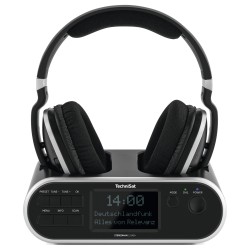 TSAT Stereoman 2 DAB+ sw Stereo-Funkkopfhörer mit Dockingstation 2.4GHz — Buy in Cyprus with Fast Delivery