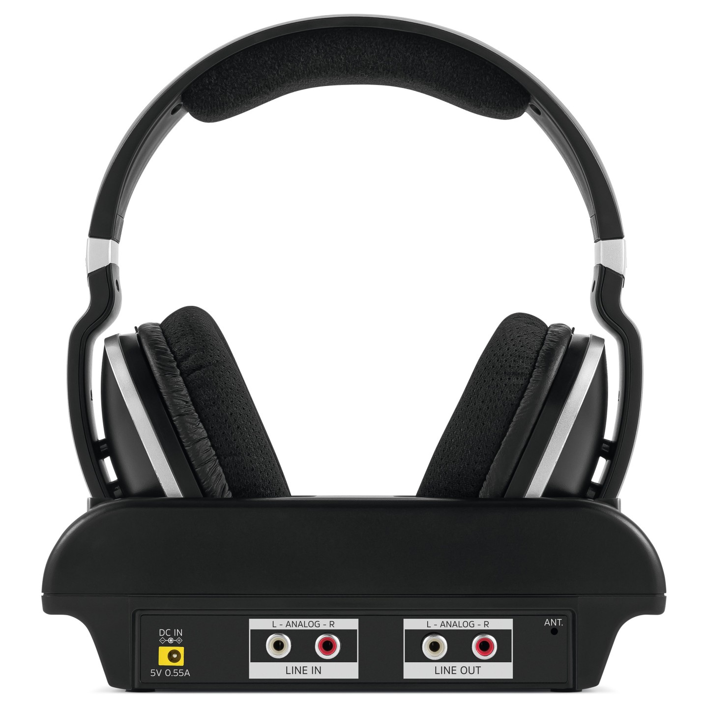 TSAT Stereoman 2 DAB+ sw Stereo-Funkkopfhörer mit Dockingstation 2.4GHz — Buy in Cyprus with Fast Delivery