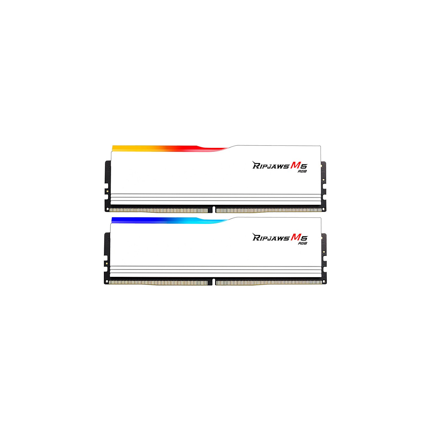 64GB G.Skill DIMM 6800 (2x 32 GB) Dual-Kit (wei. F5-6800J3445G32GX2-RM5RW. Ripjaws M5 RGB. INTEL XMP)