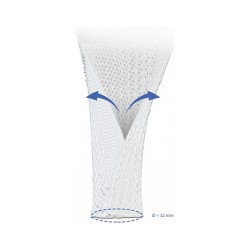 Geflechtschlauch mit Klettverschluss 10 m x 32 mm weiß — Buy in Cyprus with Fast Delivery