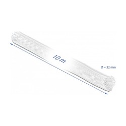 Geflechtschlauch mit Klettverschluss 10 m x 32 mm weiß — Buy in Cyprus with Fast Delivery