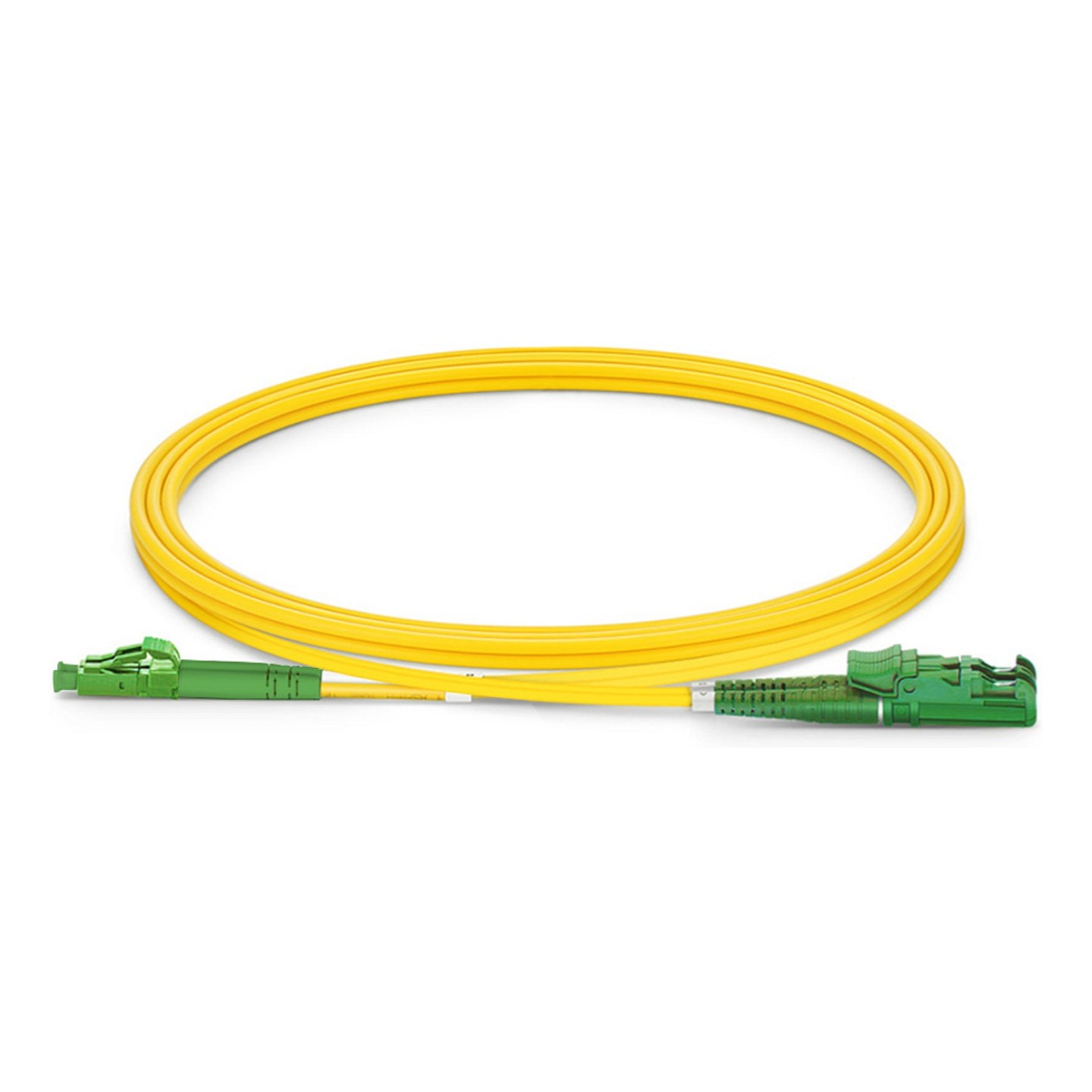 Equip Patchkabel E2000 APC- to LC APC 7.00m SM Duplex OS2 gelb — Buy in Cyprus with Fast Delivery