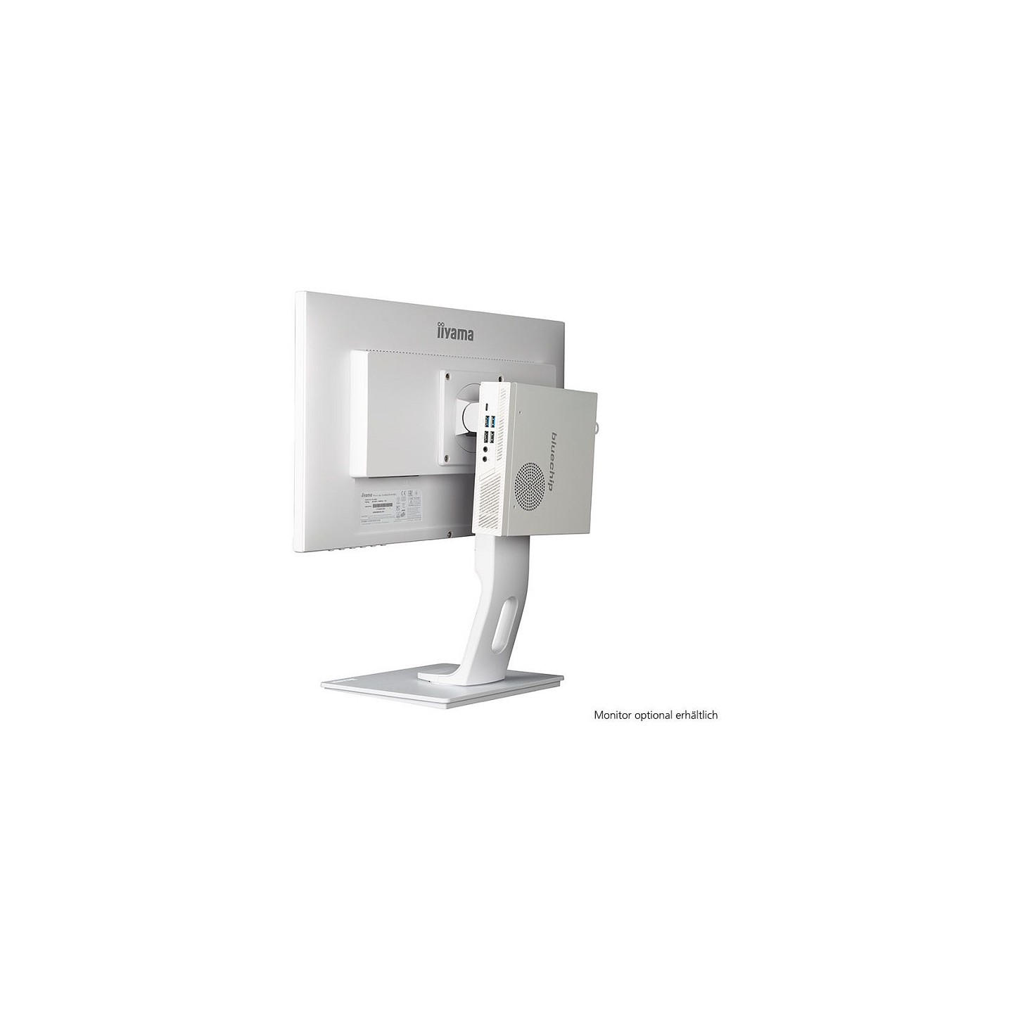 bluechip BUSINESSline S3137 white i3 14100 W11Pro 8GB 500GB SSD. Intel® Wi-Fi 6E AX211. Bluetooth 5.3