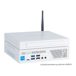 bluechip BUSINESSline S3137 white i3 14100 W11Pro 8GB 500GB SSD. Intel® Wi-Fi 6E AX211. Bluetooth 5.3