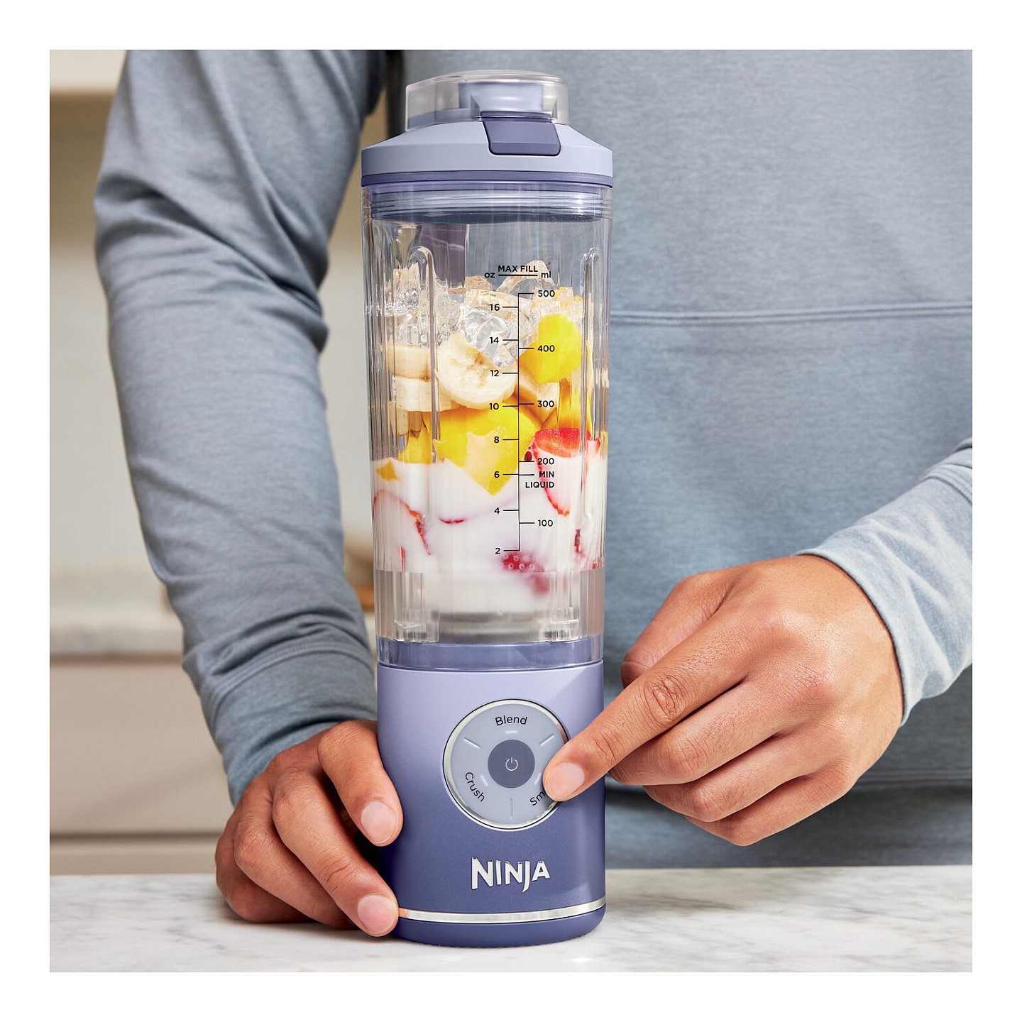 Ninja BC251 Blast Max Smoothie Maker 570ml - Lavender — Buy in Cyprus with Fast Delivery