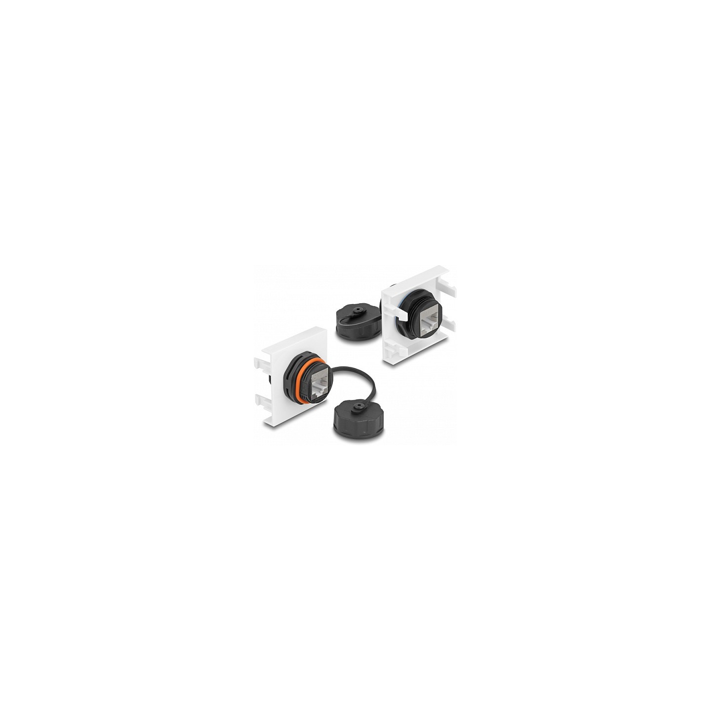 Easy 45 Modul Netzwerk RJ45 Cat.6A. 45 x 45 mm — Buy in Cyprus with Fast Delivery