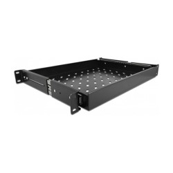 19? Ausziehbare Schublade 1 HE. längenverstellbar bis 280 mm. Tiefe 345 mm. schwarz — Buy in Cyprus with Fast Delivery