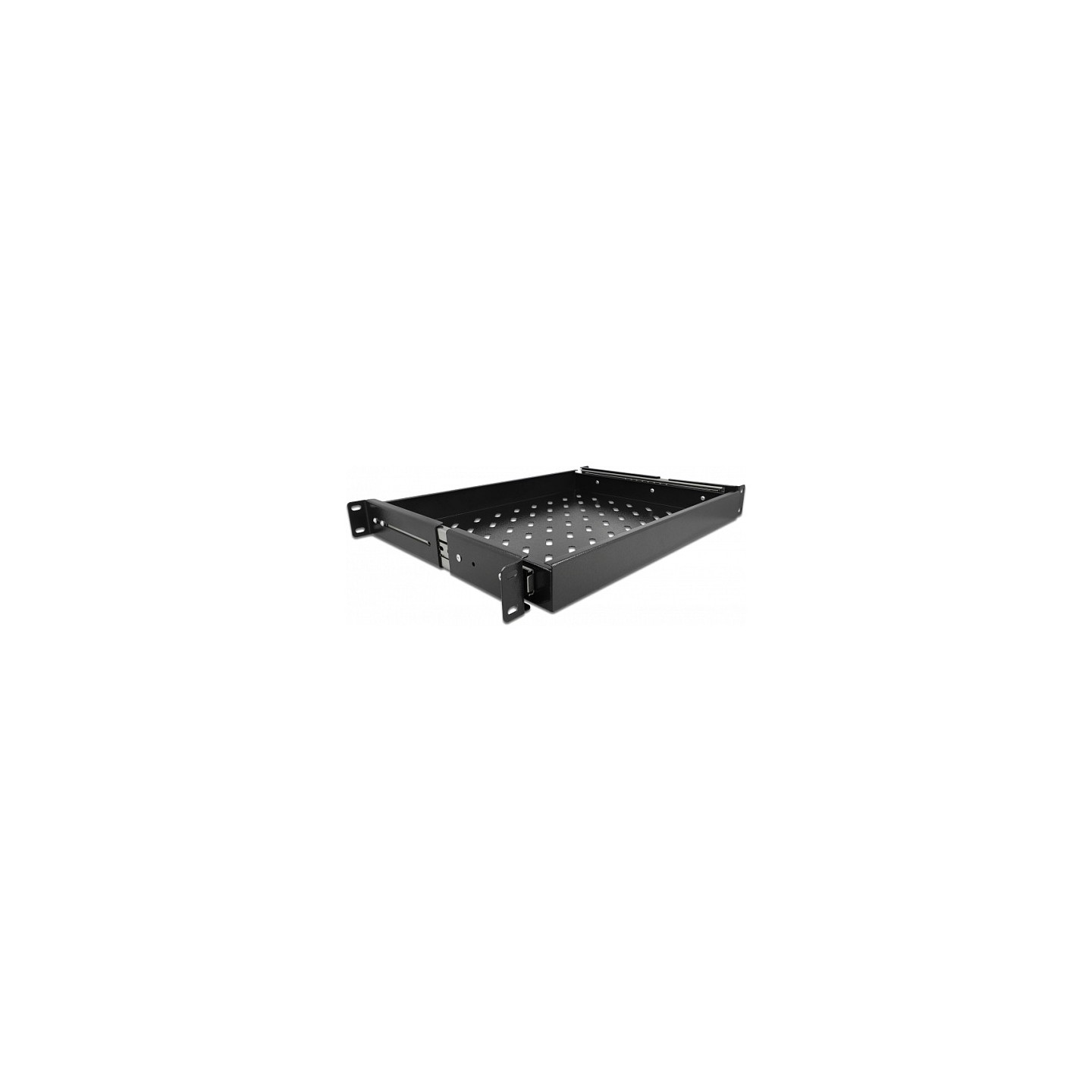 19? Ausziehbare Schublade 1 HE. längenverstellbar bis 280 mm. Tiefe 345 mm. schwarz — Buy in Cyprus with Fast Delivery