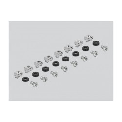 19? Ausziehbare Schublade 1 HE. längenverstellbar bis 280 mm. Tiefe 345 mm. schwarz — Buy in Cyprus with Fast Delivery