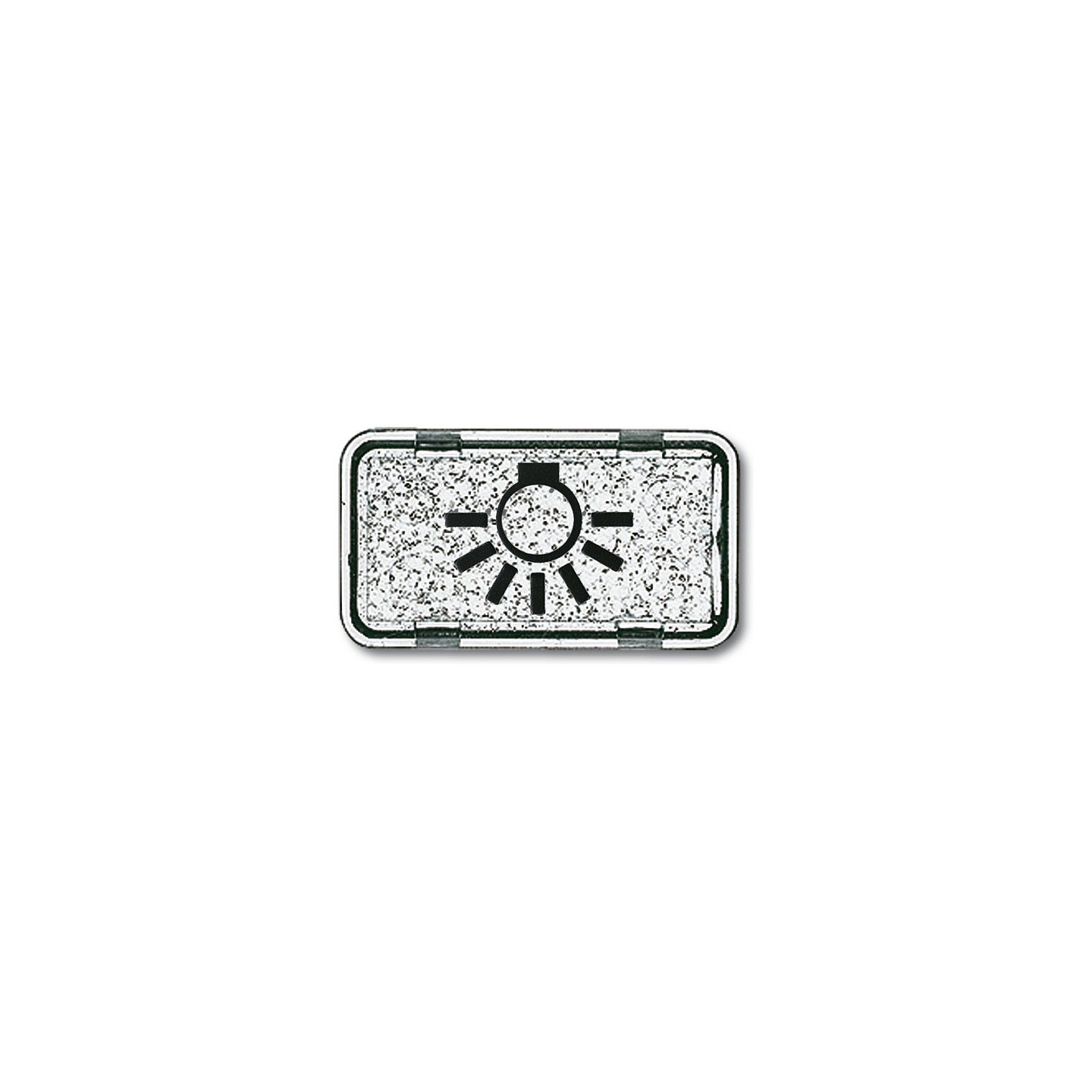 BUSCH JAEGER BJ 2622LI-101 Tastersymbol Licht Allwetter 44 glasklar — Buy in Cyprus with Fast Delivery