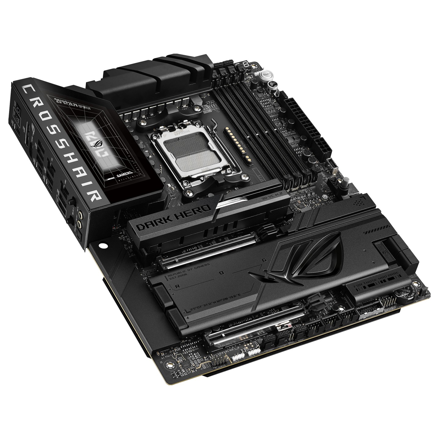 ROG CROSSHAIR X870E DARK HERO WIFI7 ATX Mainboard AM5 HDMI USB4 — Buy in Cyprus with Fast Delivery