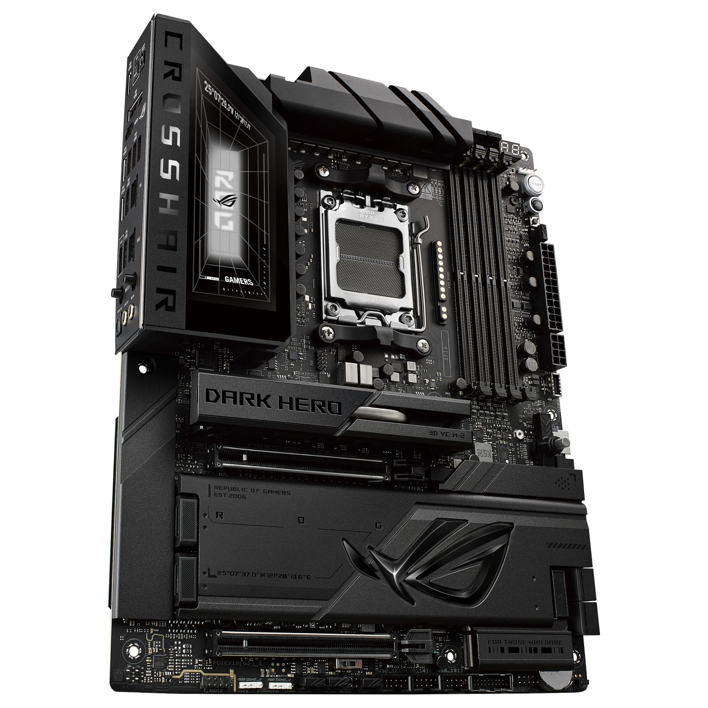 ROG CROSSHAIR X870E DARK HERO WIFI7 ATX Mainboard AM5 HDMI USB4 — Buy in Cyprus with Fast Delivery