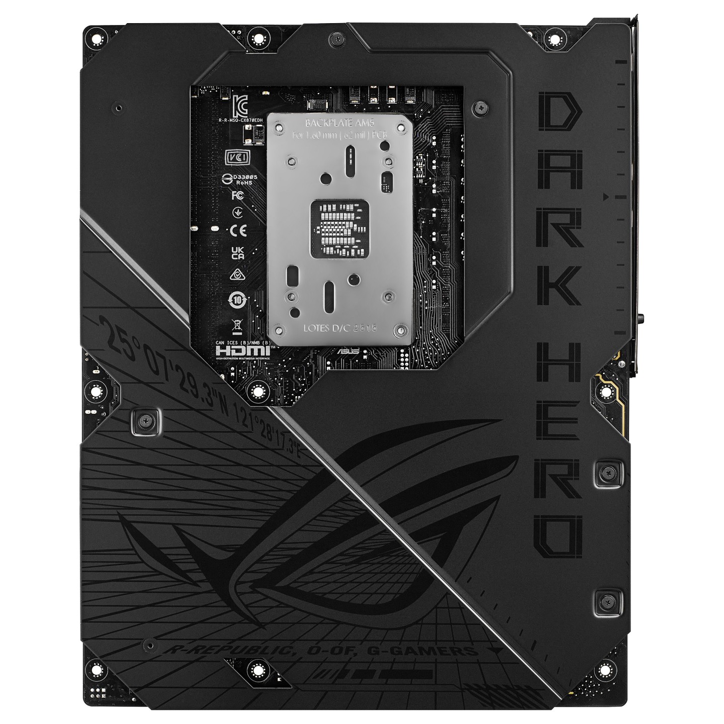 ROG CROSSHAIR X870E DARK HERO WIFI7 ATX Mainboard AM5 HDMI USB4 — Buy in Cyprus with Fast Delivery