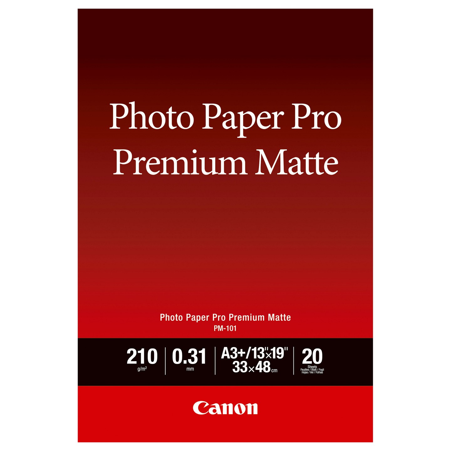 CANON Photo Paper Premium Matte A3+ 20 Blatt — Buy in Cyprus with Fast Delivery