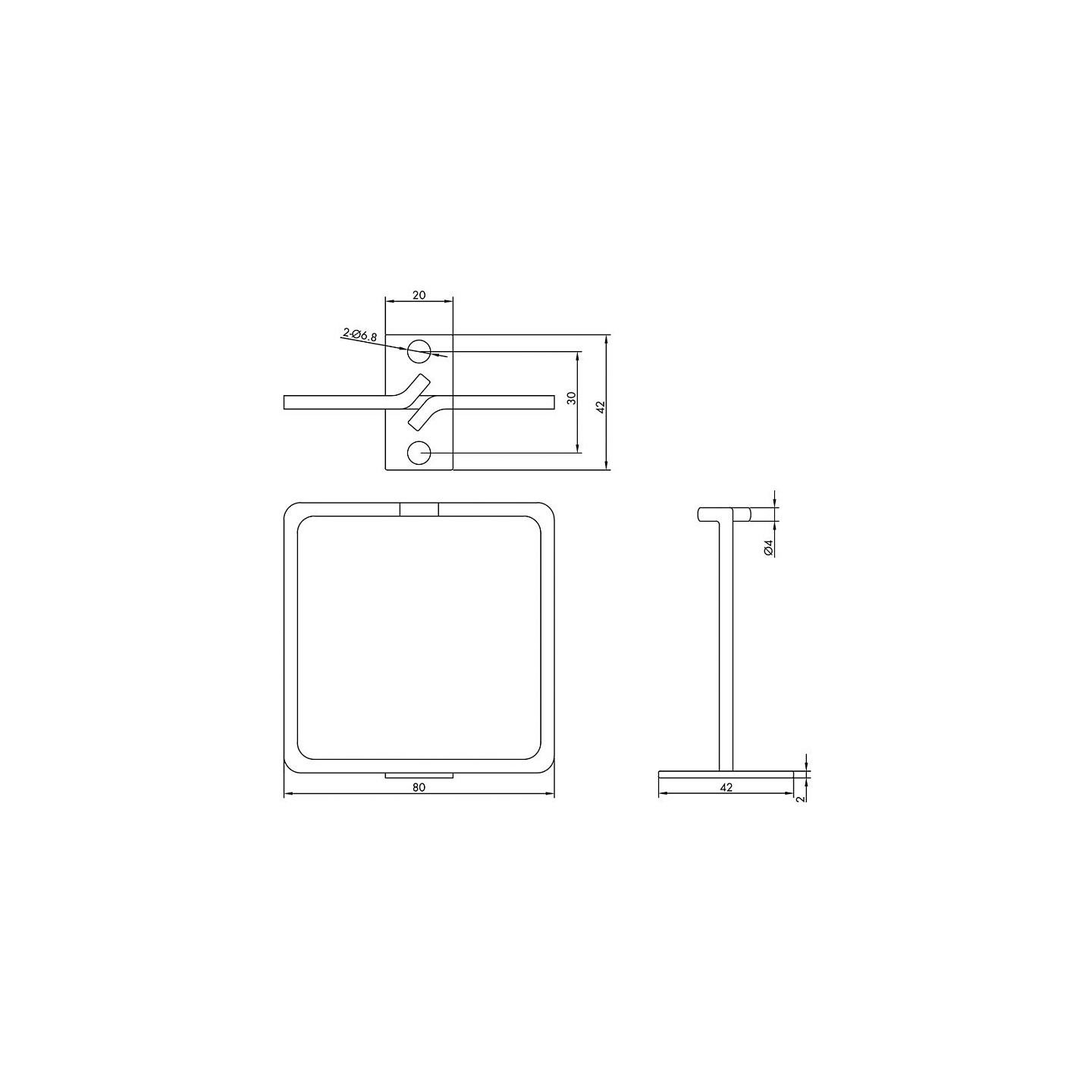 ROLINE Kabelse. 80x80 mm. Metall. Kabeleinfhrung vorn — Buy in Cyprus with Fast Delivery