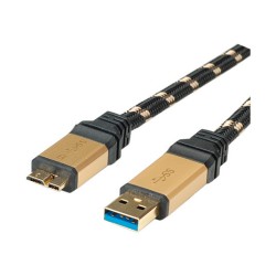 ROLINE USB3.2 GEN1 KABEL A-MICROB — Buy in Cyprus with Fast Delivery