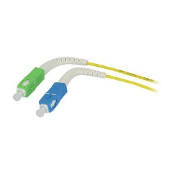 Synergy21 LWL-1-Faser-Patchk. 1.5mtr.SC-SC(APC). 9 125u. OS2. G657A2. AD2mm. flexible Knickschutztülle