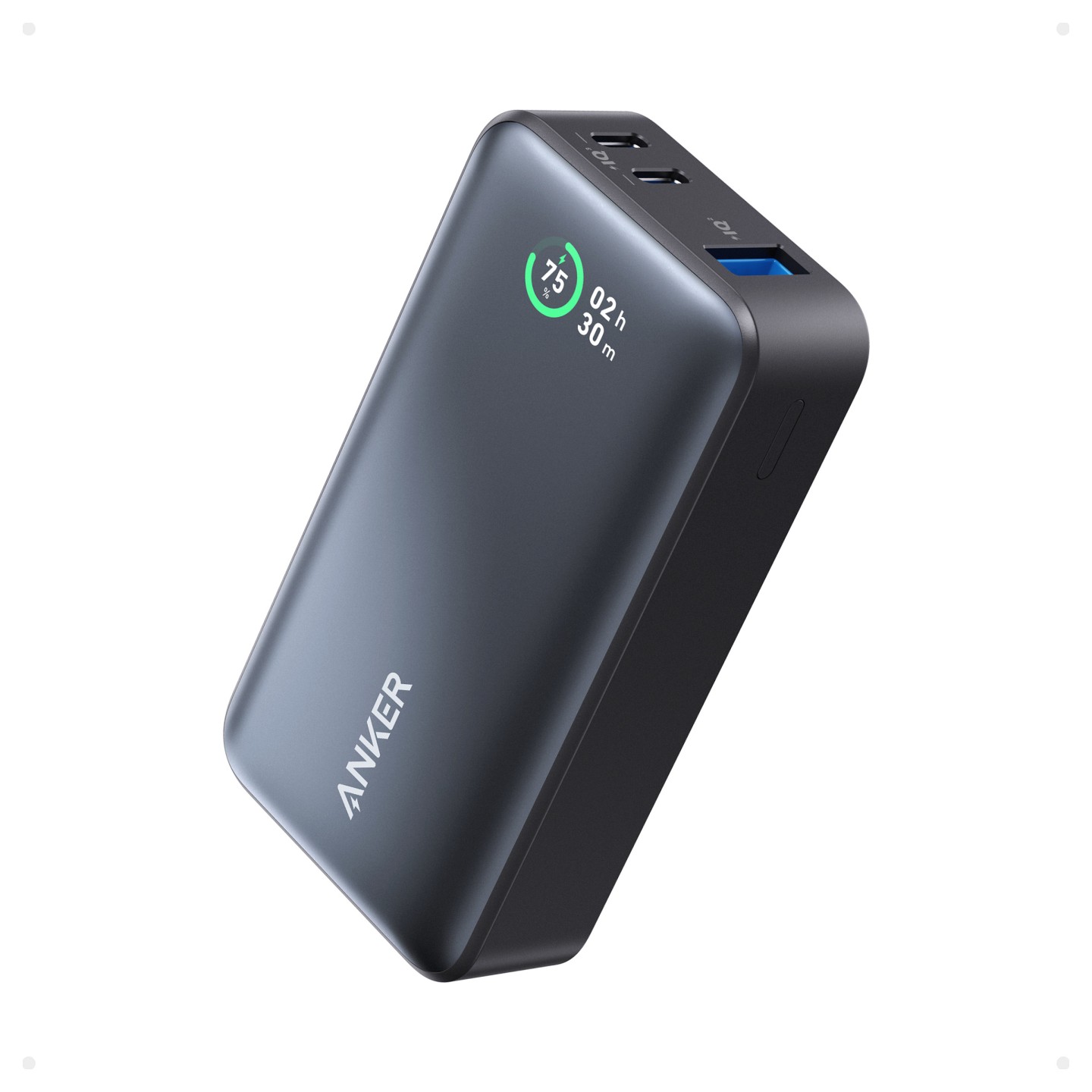 Anker 533 PowerBank 10.000mAh PowerCore 30W PD 1 x USB-A 2 x USB-C black — Buy in Cyprus with Fast Delivery