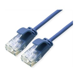 ROLINE GREEN UTP Patchkabel Cat.6A (Class EA). LSOH. slim. blau. 0.3 m — Buy in Cyprus with Fast Delivery