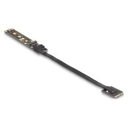 Riser Karte NVMe M.2 Key A+E Stecker zu Key M Slot mit 20 cm Kabel — Buy in Cyprus with Fast Delivery
