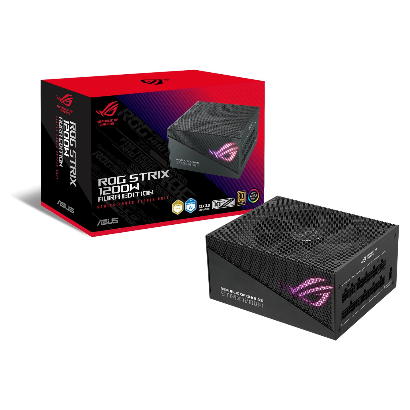 1200W ASUS Netzteil ROG STRIX Aura Edition 80+ Gold — Buy in Cyprus with Fast Delivery