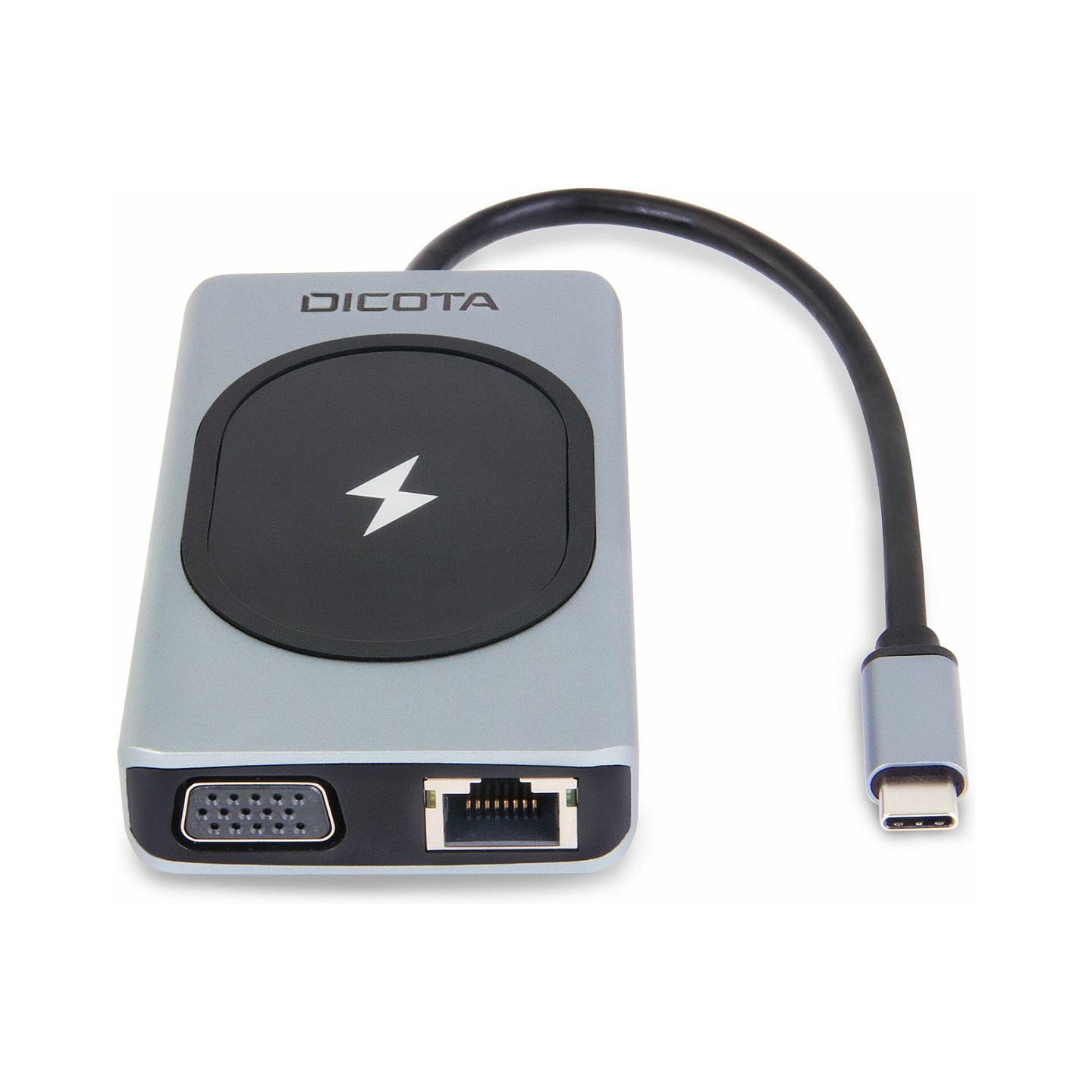 D Dicota USB-C 10-in-1 Charging Hub 4K PD 100W silver — Buy in Cyprus with Fast Delivery