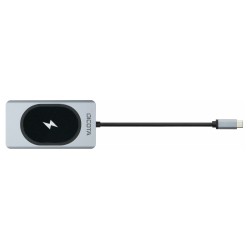 D Dicota USB-C 10-in-1 Charging Hub 4K PD 100W silver — Buy in Cyprus with Fast Delivery