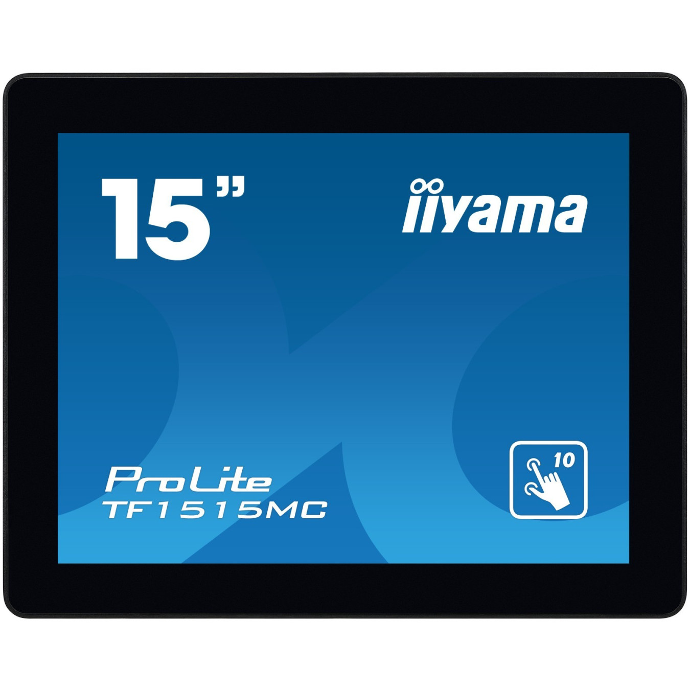 iiyama TF1515MC-B2 - 15" Open Frame PCAP Touchscreen (Black) - 4:3 XGA LED, HDMI & DisplayPort