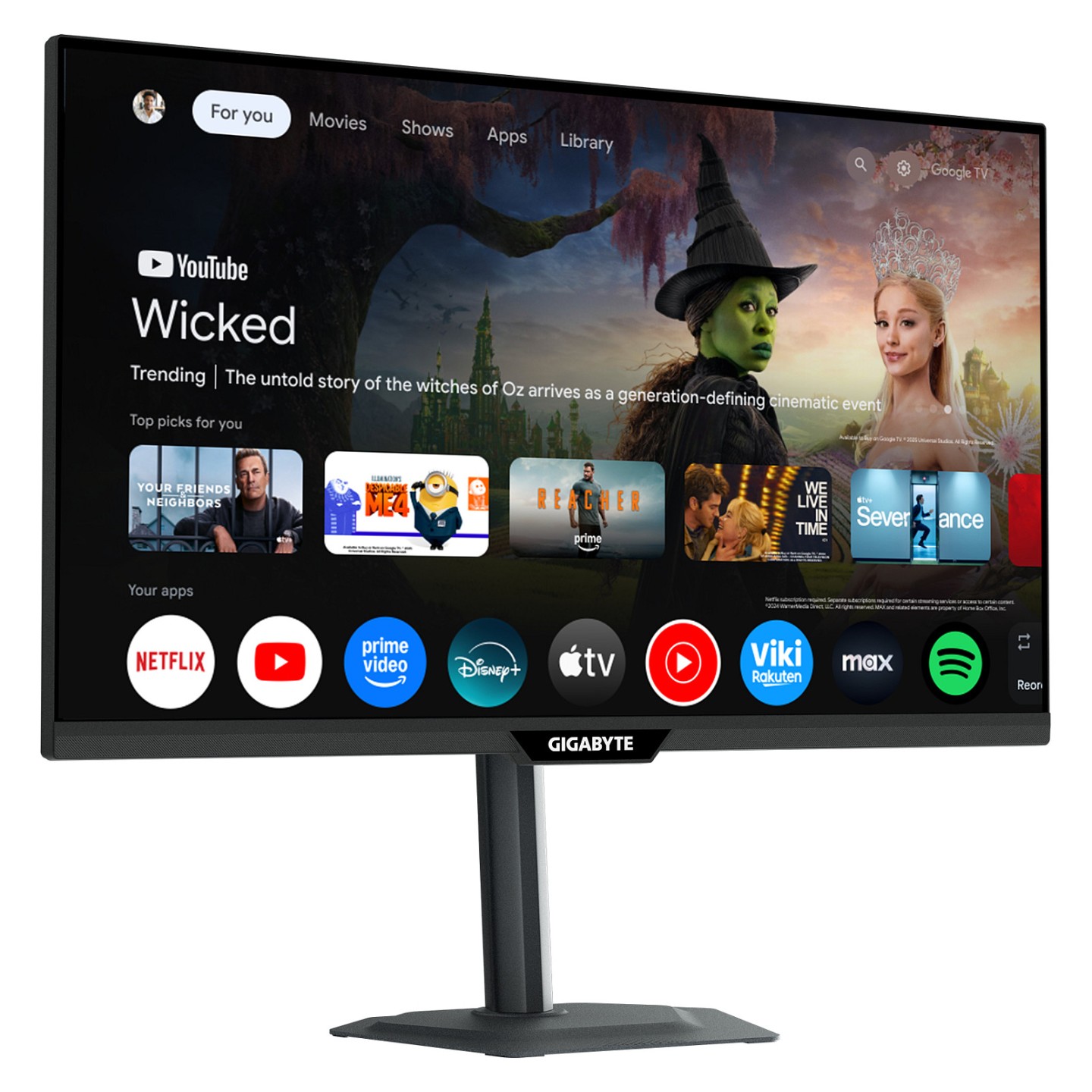 GigaByte M27QS Gaming Monitor 68.6 cm (27 Zoll) schwarz — Buy in Cyprus with Fast Delivery